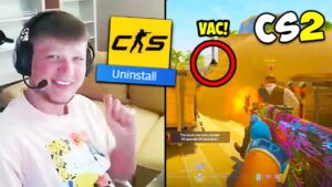 S1MPLE JUST UNINSTALLED CS2 AFTER THIS!! CSGO Counter-Strike 2 Twitch Clips