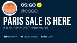 THE PARIS SALE HAS DROPPED FOR CSGO | CSGO Investing