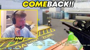 s1mple "wakes up" and pulls a comeback with 38 kills!! | csgo