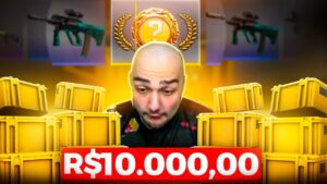 Abrindo R$10 MIL REAIS em CAIXAS de CSGO na VALVE ( Parte 1)