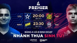 🏆 BLAST Premier Fall Group - Ngày 6 | Định đoạt bảng A và B - Sinh tử nhánh thua!!