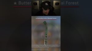 BUTTERFLY Sammlung wird immer VOLLSTÄNDIGER😍 #csgo  #montanablack #shorts