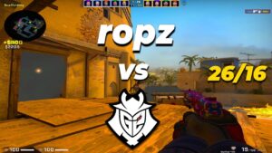 CSGO POV FaZe ropz (26/16) vs G2 (MIRAGE) @ BLAST Premier Fall Groups 2023