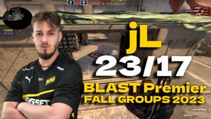 CSGO POV NAVI jL (23/17) vs G2 (MIRAGE) @ BLAST Premier Fall Groups 2023