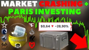 CSGO's Market Crashing + Paris Investing Update | CSGO Investing