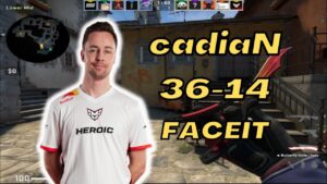 Heroic cadiaN (36-14) Inferno POV | FACEIT Ranked | June 30, 2023