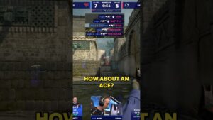 ROPZ CLEANEST ACE!!! - FAZE VS LIQUID #csgo #shorts