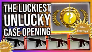 THE LUCKIEST UNLUCKY CASE OPENING EVER (INSANE CHANCE)