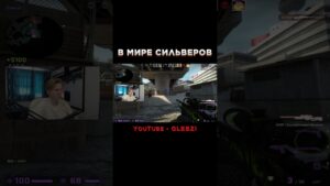 В МИРЕ СИЛЬВЕРОВ #shorts #glebzi #csgo #сильверы #юмор #мувик #приколы #мувик_ксго #глобал #cfg