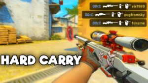 sometimes I hard carry games