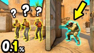 0.1% EXTREME LUCK MOMENTS! - CS:GO BEST ODDSHOTS #744