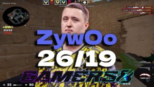 CSGO POV Vitality ZywOo (26/19) vs G2 (mirage) @ Gamers8 2023 Semi-final