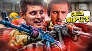 MAZA SE VUELVE LOCO CON UNOS GUIRIS EN 2VS2 DE CSGO