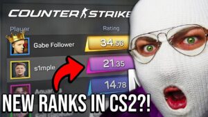 REACTING TO THE NEW RANKS IN CS2!