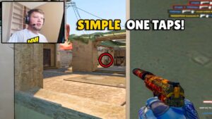 S1MPLE'S Aim is on Another Level! G2 M0NESY incredible 1v4 Clutch! CSGO Highlights