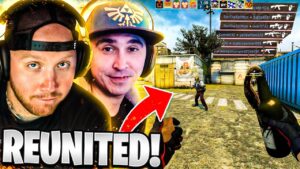 TIMTHETATMAN AND SUMMIT REUINTE IN CSGO (WE GOT LUCKY)