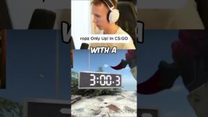 ropz Shows Insane Movement in CSGO Only Up KZ Map!