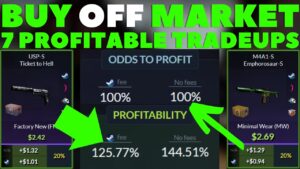 7 *BUY OFF MARKET* CSGO TRADEUPS | Must Try Huge Profit Tradeups!