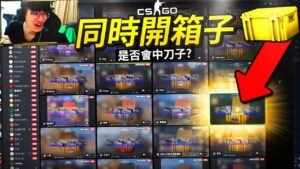 中獎機率高？我找了一堆觀眾同時抽CSGO箱子！結果令人意外！by.Naiya