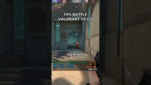 FPS BATTLE -  VALORANT VS CS2 #cs2 #valorant #fps
