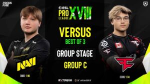 NAVI vs FaZe Clan [BO3] | GROUP C DAY 5 | ESL Pro League S18 [ENG/FIL]