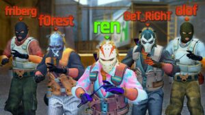 REN PLAYS WITH CS:GO LEGENDS