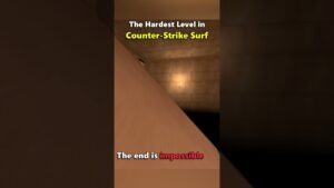 The HARDEST CSGO Surf Level #csgo #csgosurf #counterstrike