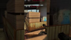 The bullets aren't going straight I SWEAR #shorts #short #shortvideo #csgo #csgoclips #gamingvideos