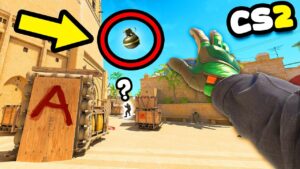0 IQ NADES IN CS2! - COUNTER STRIKE 2 CLIPS