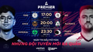 🏆 BLAST Premier Fall Showdown - Ngày 1 | Ngày thi đấu mở màn: Các đội tuyển ra quân!