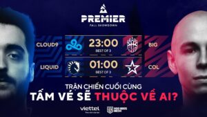 🏆 BLAST Premier Fall Showdown | Ngày thi đấu thứ 5: 2 tấm vé Fall Final cuối cùng sẽ thuộc về ai?