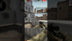My Easiest AWP Ace In My CSGO Career #shorts