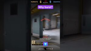 Never use burst #gaming #csgo #counterstrike #faceit #faceitjustice