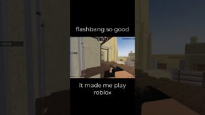 flashbang so good it made me play roblox #shorts #shortvideo #cs2 #csgo #csgoclips