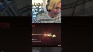 xQc pulls a $15,000 skin #csgo #cs2