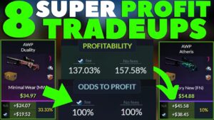 8 HUGE Profit (130%+) CS2 TRADEUPS | Try RIGHT NOW