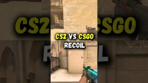CS2 & CSGO recoil comparison AK-47, Galil, P90