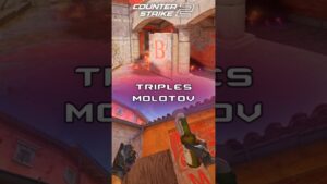 CS2 Inferno Triples Molotov | #cs2 #csgo #cs