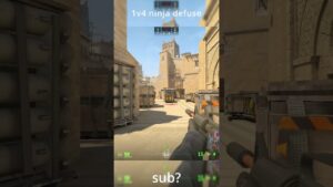ninja defuse + 4 kills  #csgo #cs2bestmoments #cs #fragmovie #csgoedit #cs2 #csgoclips #csk