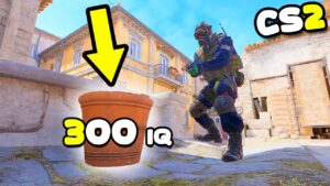 300 IQ MOVE or 1 IQ TEAM? - COUNTER STRIKE 2 CLIPS