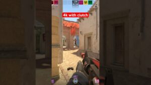 4k with clutch #cs2 #cs2clips #gaming #csgo #counterstrike #clips #gaming #csgo