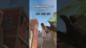 CATWALK SMOKE COMBO T SPAWN#cs2#csgo#cs2smokes#counterstrike #gaming csgomiragesmokes