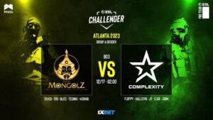 Mongolz vs Complexity - ESL Atlanta 2023 - Group A decider - MN cast