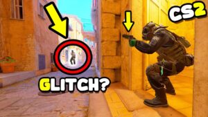 0 IQ GAME GLITCH! - COUNTER STRIKE 2 CLIPS