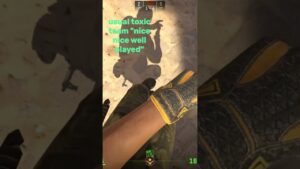 My Booty Was CLENCHED... #cs2 #csgo #shorts