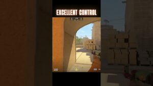 counter strike 2 excellent control  #cs2  #csgo #cs #shorts