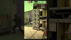 1v4 ACE B site hold vs lvl 9 bots  #cs2 #csgo #csgoclips #csgohighlights #cs2clips #faceit #awp #ak