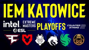 День 2 | IEM Katowice 2024 Playoffs | КРИВОЙ ЭФИР