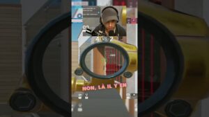 Nice Shot !! 😯 #salty #rainbowsixsiege #fun #r6 #saltyacademy #shortsfeed #sixquatre #csgo