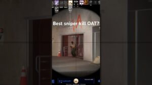 Greatest sniper kill OAT #gaming #csgo #shorts